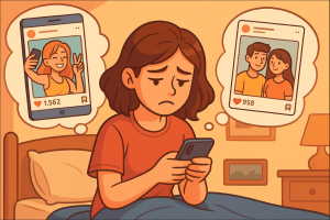 Redes sociales y comparación- TCC- Bienestar Emocional- Psicólogos en Puebla